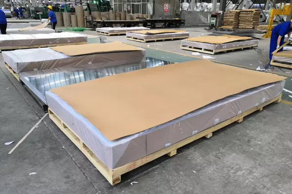 3004 aluminum sheet in packaging