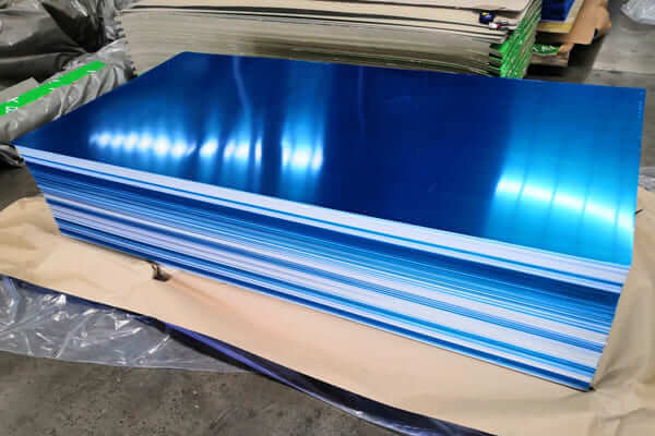 5086 aluminum sheet with bluefilm