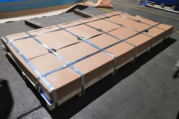 5754 aluminium sheet plate packaged