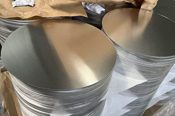5052 inspection de la qualité du cercle en aluminium
