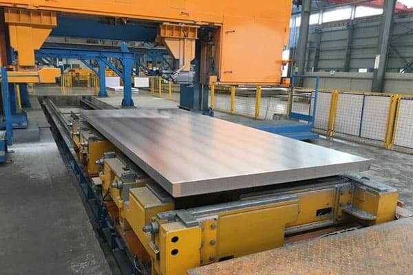 6000 seryjna produkcja stopów aluminium