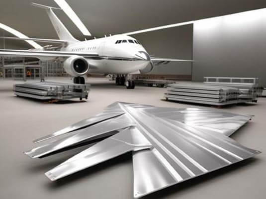 Avion par 7075 alliage d'aluminium