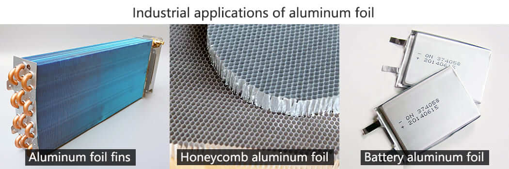 Aluminum foil industrial applications