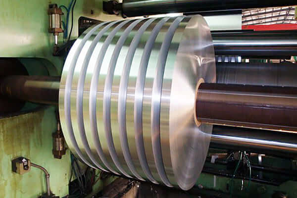Produksi strip aluminium