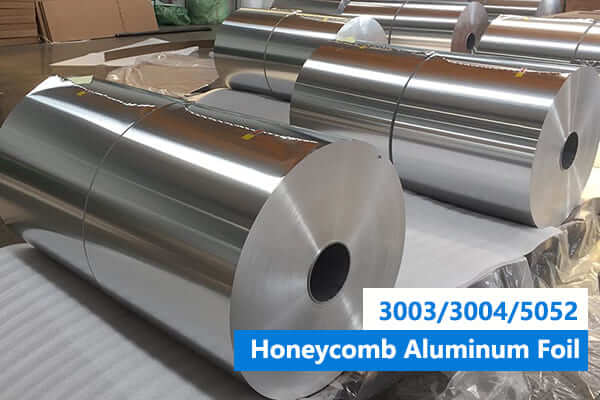 Aluminum foil for honeycomb core