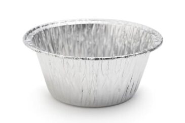 Aluminiumfolie Cupcake -Pfannen