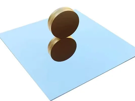 Ultra-high reflectivity aluminum mirror sheet