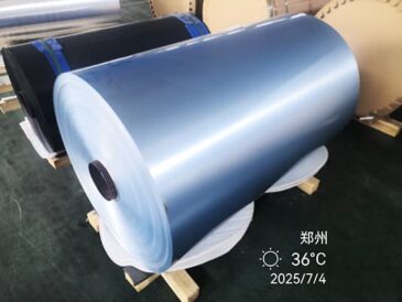 Rollo de papel de aluminio recubierto de PE