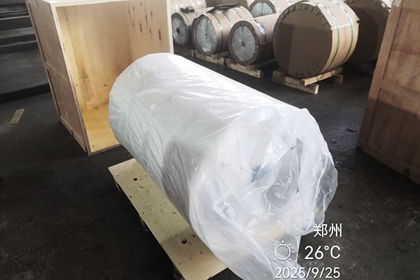 8079 H18 Aluminum Foil Export Packaging